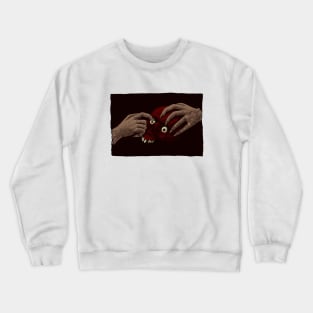 Holding Crewneck Sweatshirt